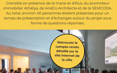 CR réunion publique du 08/07/26 projet lotissement Serrières