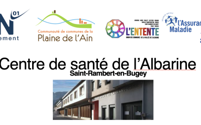 Retour sur la réunion d’information du 1er aout sur l’avenir du centre de santé de l’Albarine !